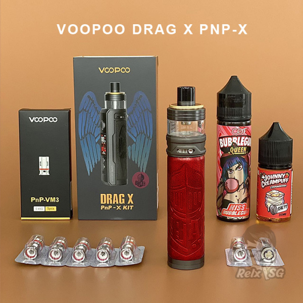 VOOPOO Drag X PnPX Kit VOOPOO SG RELX SG Vape Shop